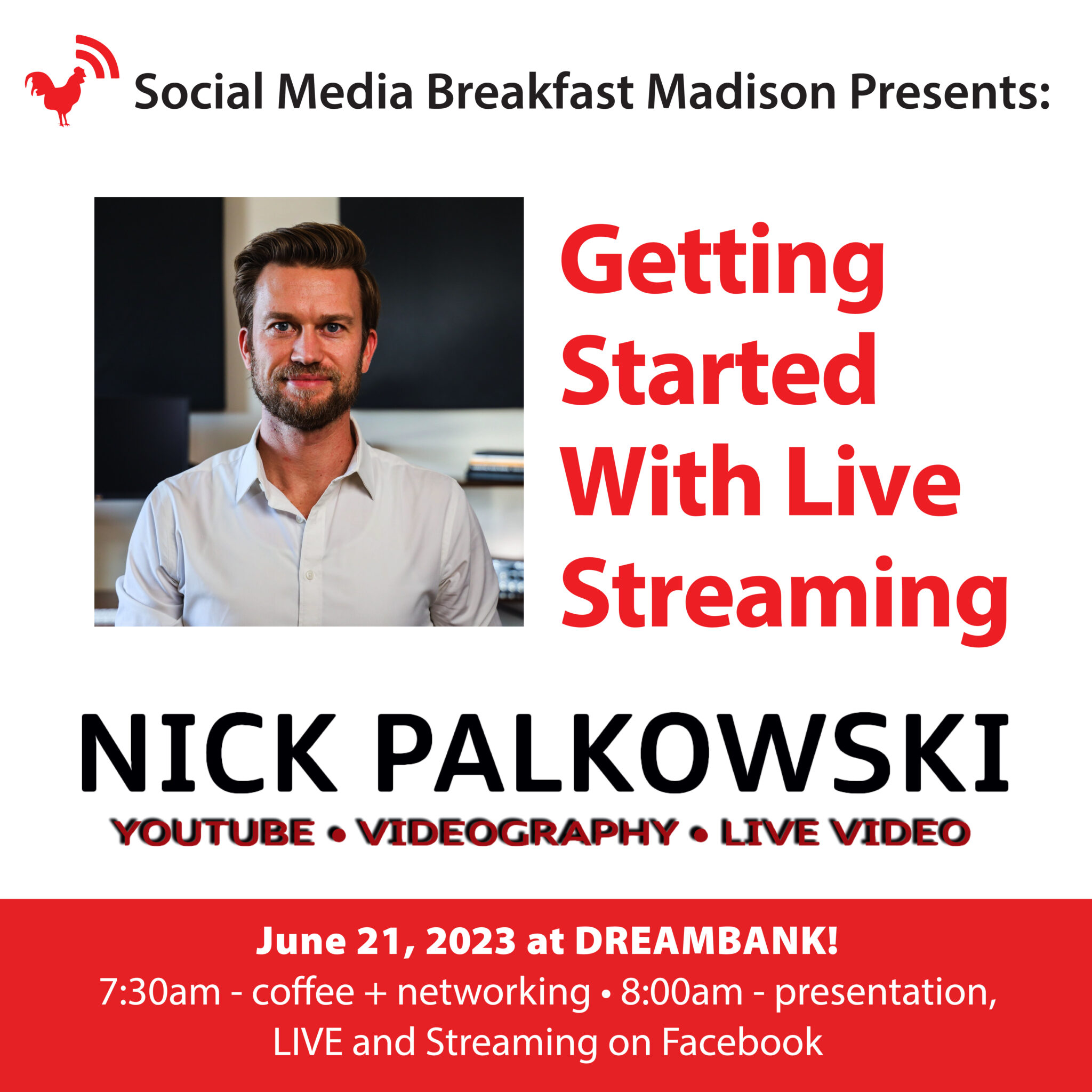 Square Nick Palkowski June SMBMad Event Promo